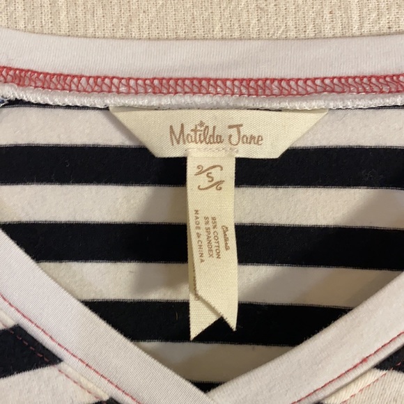 MATILDA JANE size S 3/4 sleeve shirt - Picture 2 of 5